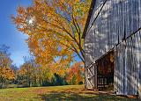 Autumn Tobacco Barn_24793